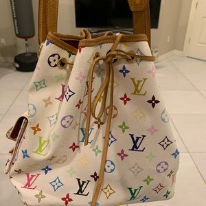 Authentic Louis Vuitton noe multicolor murakami